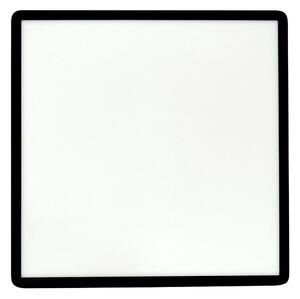 Plafonieră LED/40W/230V 3000/4000/6500K 50x50 cm neagră