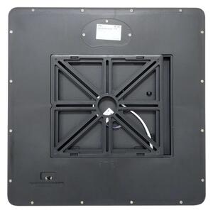 Plafonieră LED, 32 W, 230 V, 3000/4000/6500 K, 40 x 40 cm, negru