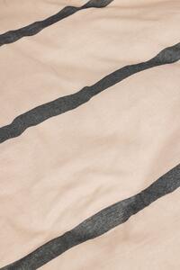 Lenjerie de pat Stonewashed Yarn Dyed bej 220x200 cm