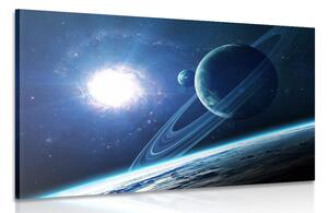 Tablou planeta în universul