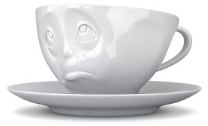 Ceașcă din porțelan pentru cafea 58products Oh please, 200 ml, alb