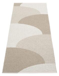 Covor tip traversă pentru interior și exterior bej 70x180 cm Hill Dark Linen – Pappelina