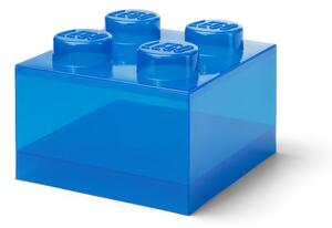 Cutie de depozitare pentru copii albastră din plastic 25x25x18 cm – LEGO®