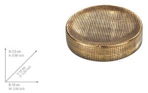 Săpunieră aurie din ceramică Badi – Wenko