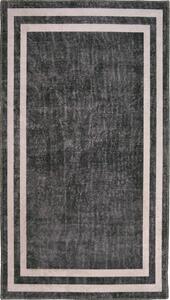 Covor gri/crem lavabil 80x50 cm - Vitaus