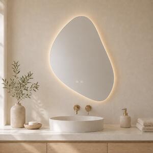 Oglindă de baie cu iluminare LED și funcție anti-aburire Acvelia