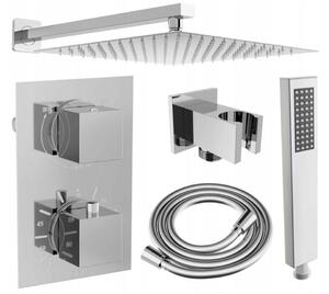 Mexen CUBE - Set de duș ascuns cu 2 ieșiri 6 în 1, crom, 5907709105775