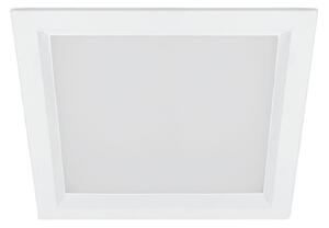 Regiolux Lampă LED încastr. scota-SDES-O/220 4000K 22x22cm, Alb, Hol, Metal, Luminile încastrate unghiulare