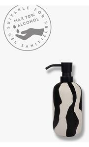Dozator de săpun lichid negru-alb din ceramică 200 ml Icon – Mette Ditmer Denmark