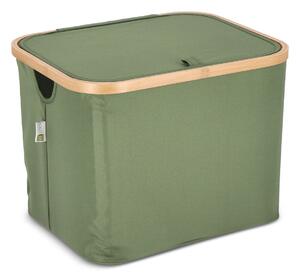 Cos pentru rufe NOLVIO 40 L, verde
