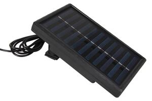 Lustra solară LED reglabilă pe cablu, 2xLED/1,8W/3,7V, IP44, 6500K, 2400 mAh + telecomandă