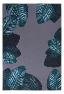 Covor Modern Tropical 125, Gri Verde , Inaltime fir 6 mm