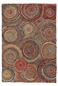 Covor Boho Tulum 356, Multicolor, Inaltime fir 6 mm