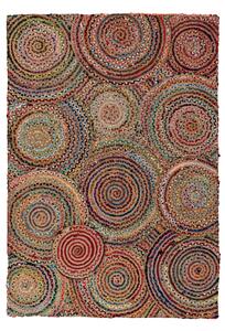 Covor Boho Tulum 356, Multicolor, Inaltime fir 6 mm