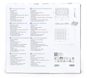 Aigostar - Proiector solar LED reglabil, 200W, 3,4V, IP65, cu telecomandă