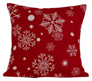 Husa de perna din microfibra SNOWFALL 45x45 cm, rosu