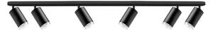 Spot pentru baie TURYN 6xGU10/10W/230V IP44 negru