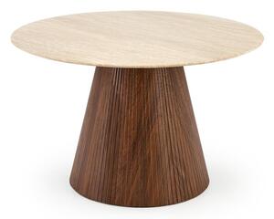 Masă Houston 2078, Deschis Travertine, Nuc, 76cm, 84 kg