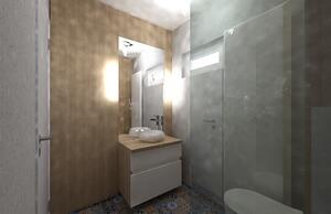 Proiect design interior baie mica