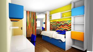 Design interior camera baiat 5 ani