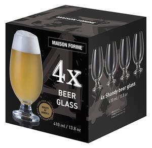 Set 4 pahare bere cu picior 410ml, Shandy