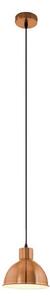 Eglo 54513 - Lustră LED suspendată pe cablu, 1xE27, 6W, 230V, finisaj cupru