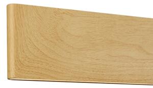 Brilagi - Lustra LED cu dimmer pe cablu SLIMLINE LED/40W/230V 3000-6000K decor stejar + telecomandă