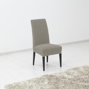 Husă scaun multielastică Denia gri deschis, 40 x 60 cm, set 2 buc