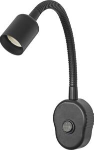 Osram - Lampă de perete flexibilă PLUG TUBE FLEX 1xGU10/5W/230V neagră