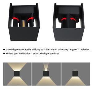 Immax 08510L - Aplica LED de perete exterior DICE LED/6W/230V 3000K IP65