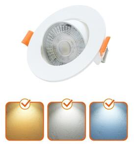 Plafonieră LED încastrată BRINO, 3/5/7W, 230V, 3000/4000/6500K, alb