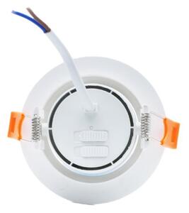 Plafonieră LED încastrată BRINO, 3/5/7W, 230V, 3000/4000/6500K, alb