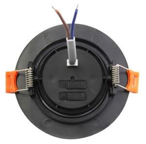 Plafonieră LED încastrată BRINO LED/3/5/7W/230V 3000/4000/6500K neagră