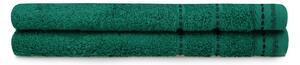 Set prosoape de mână (2 bucăți), Verde, 90x50 cm