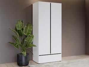Dulap Alfere 118Negru, Alb, 21x9x6cm, Uși dulapUși dulap: Cu balamale