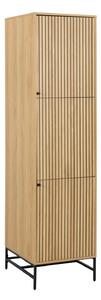 Dulap Norsica Levala 103Stejar deschis, 200x51x60cm, Uși dulap: Cu balamale