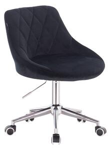 HR1054K Scaun Neagră Catifea