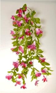 Floare artificială Fuchsia suspendată, în. 70 cm