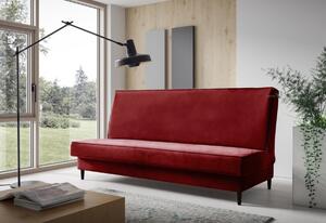 Canapea extensibilă tapițată PETRONELA, 200x93x90, fresh 08/negru