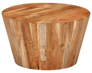 Măsuță de cafea, Ø52x30 cm, lemn masiv de acacia