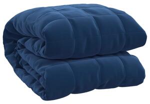 Pătură anti-stres, albastru, 122x183 cm, 5 kg, material textil