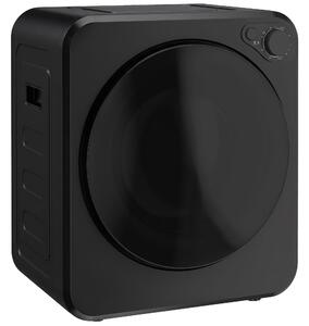 HOMCOM Mini Uscător Rufe Portabil 2,5Kg, 5 Programe, 800W, Încărcare Frontală, Negru | Aosom Romania