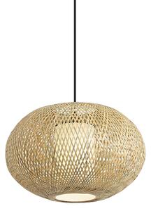 Lampa suspendată Japandi din bambus 50cm IP44 - Moana