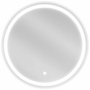 Mexen Gobi, oglinda LED rotunda pentru baie cu iluminare din spate 60 cm, 6000K, anti-aburire, 9801-060-060-611-00