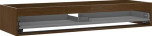 Mexen Box-A, dulap suspendat 140 cm, 1 sertar, nuc, 91AX0-1400-235-1-86