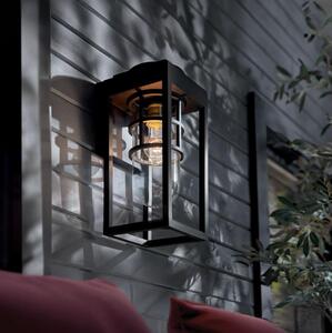 Kichler KL-HONE-S-BKT - Aplică de perete pentru exterior HONE S, 1xE27/60W/230V, IP44