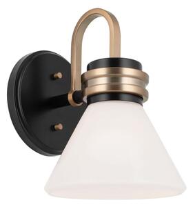 Lampă LED pentru baie Kichler KL-FARUM1-BK FARUM 1xG9/3W/230V negru/alamă