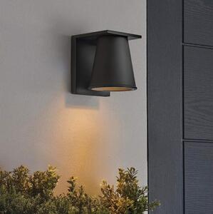 Aplică LED de exterior Hinkley HK-HANS-S-BLK HANS 1xGU10/8W/230V IP44