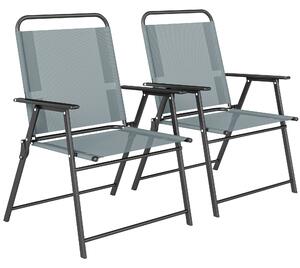 Outsunny scaun pliabil compact pentru terasă | Aosom Romania