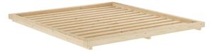 Pat matrimonial din lemn masiv de pin cu somieră 180x200 cm Dock – Karup Design